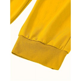 [Rugby Print Jogger Pants] Women's Casual Rugby Print Jogger Pants | Loose-Fit Drawstring Sports Trousers for Spring and Autumn | Machine Washable