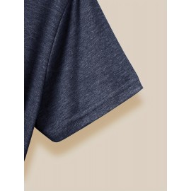 [Graphic Print Tee] Soft Stretch Women's Casual Short Sleeve T-Shirt with 