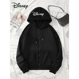 Disney Women'S Villain-Themed Zip-Up Hoodie - 